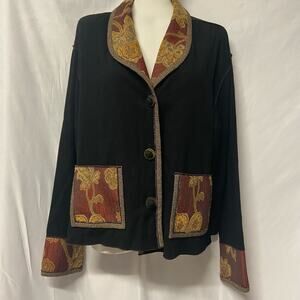 XIAO Jacket Blazer Size Medium Beautiful